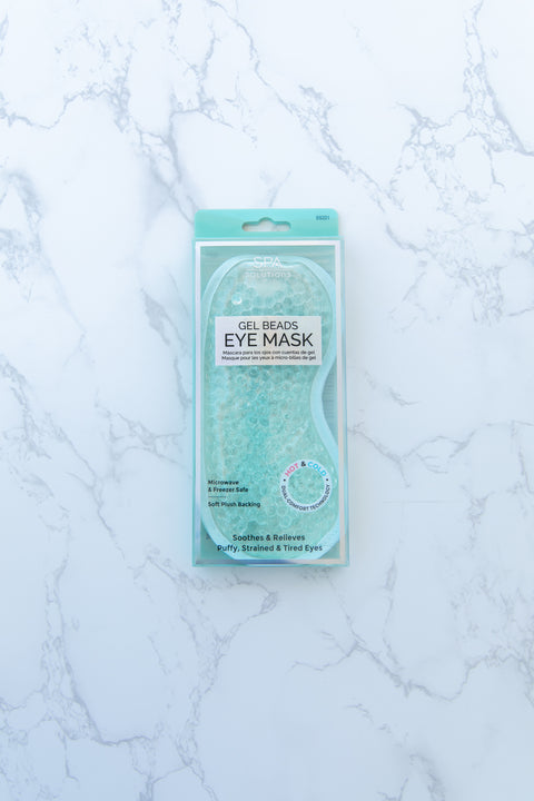 Gel Beads Eye Mask - Aqua