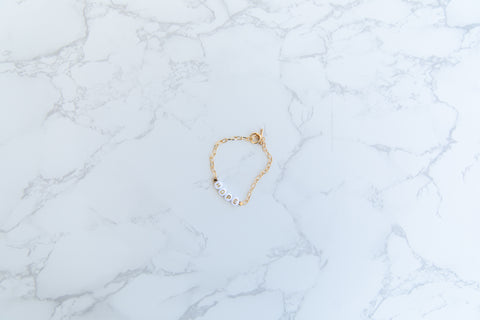 HOPE Beaded Bracelet - Gold