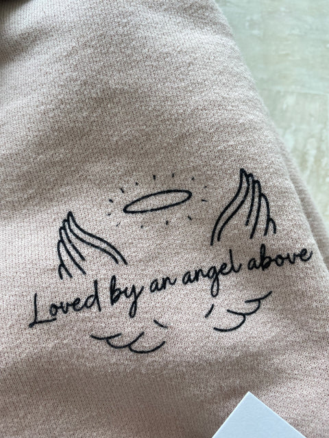 Loved By An Angel Half Zip